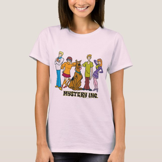 T-shirts Whole Gang 12 Mystery Inc (Frente)