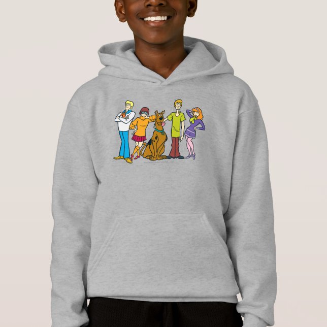 T-shirts Whole Gang 14 Mystery Inc (Frente)
