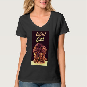T-SHIRTS WILD CAT KITTEN