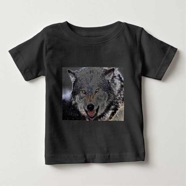 T-shirts Wild Wolf (Frente)