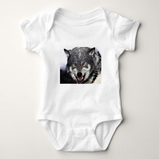 T-shirts Wild Wolf (Frente)