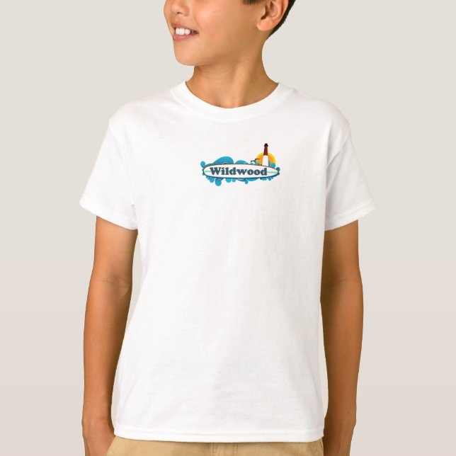 T-shirts Wildwood. (Frente)