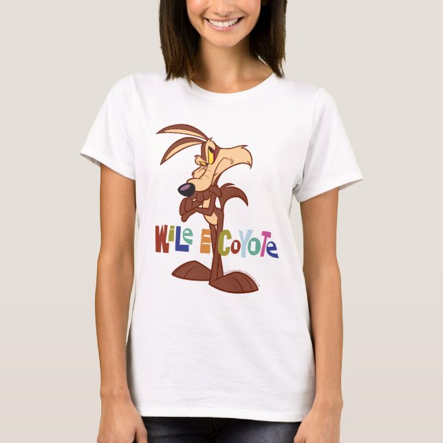 T-shirts WILE E. COYOTE™ Braços Cruzados (Frente)