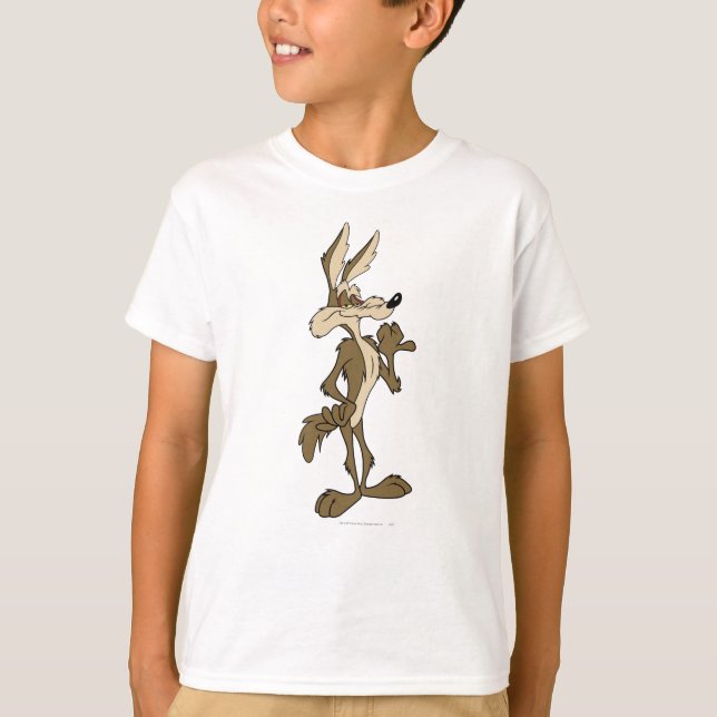 T-shirts WILE E. COYOTE™ com aparência orgulhosa (Frente)