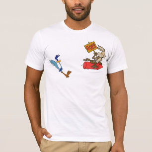 T-shirts WILE E. COYOTE™ e PAPALEGUA™ Foguete ACME