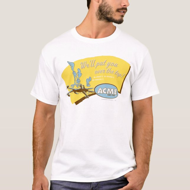 T-shirts WILE E. COYOTE™ e ROAD RUNNER™ Acme (Frente)