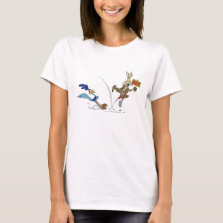 T-shirts WILE E. COYOTE™ e ROAD RUNNER™ Pogo Stick