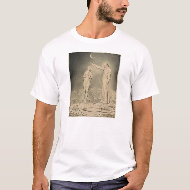 T-shirts William Blake: Paraíso do ` s de Milton perdido (Frente)