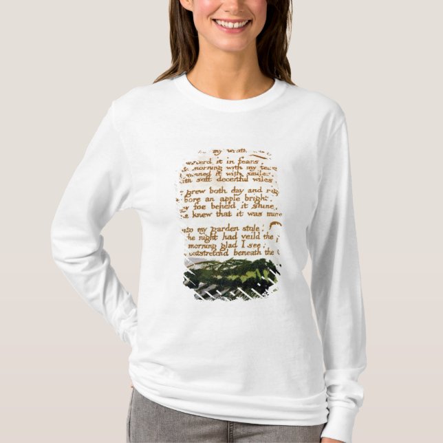 T-shirts William Blake | uma árvore do veneno (Frente)