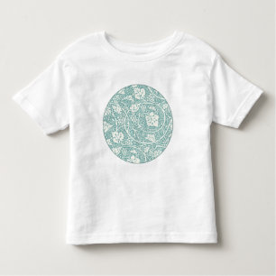 T-shirts William Morris Grape Pattern Teal Turquoise