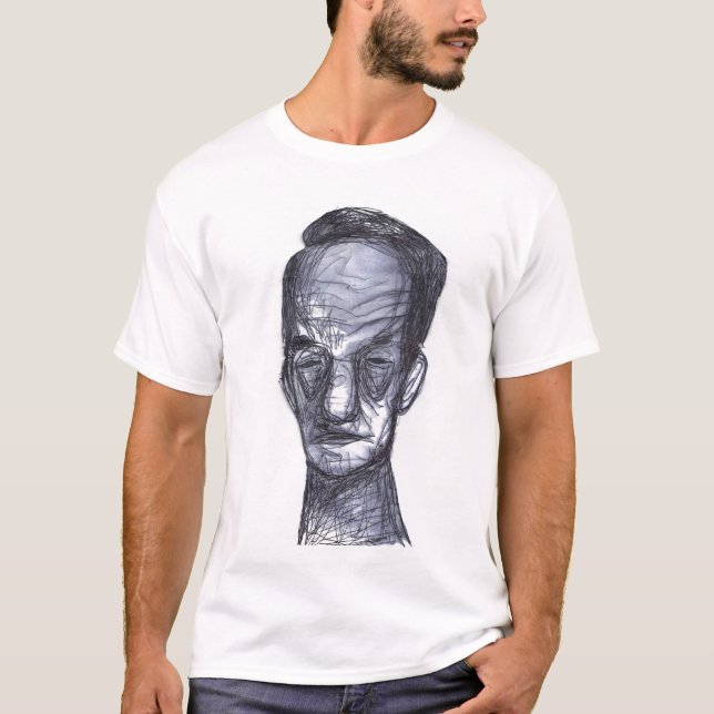 T-shirts William S Burroughs (Frente)