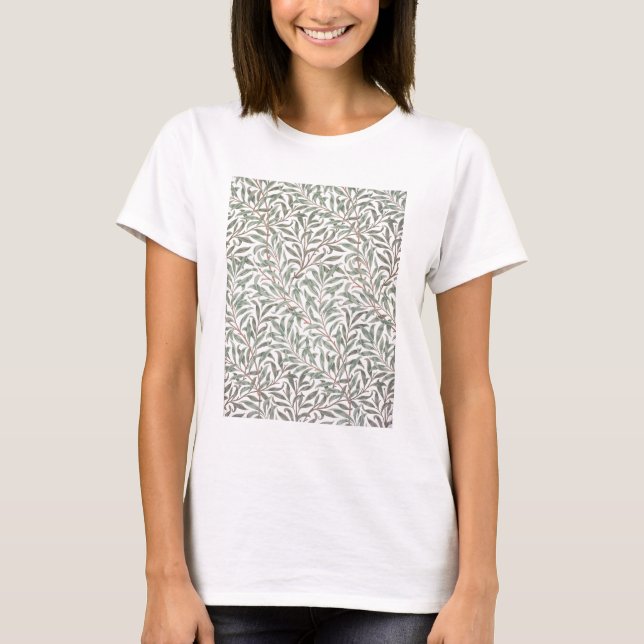 T-shirts Willow Bough, design de papel de parede, 1874 (pap (Frente)