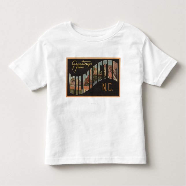 T-shirts Wilmington, North Carolina - grandes cenas da (Frente)