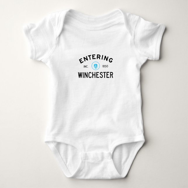 T-shirts Winchester entrando (Frente)