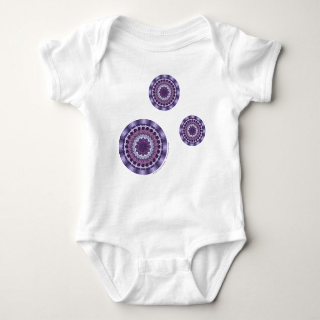 T-shirts Wind Mandala Kid e Baby Light Shirt (Frente)