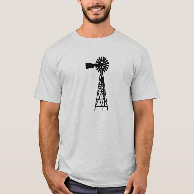 T-shirts Windmill.png preto (Frente)