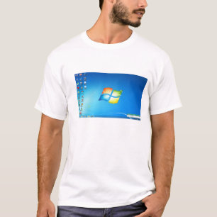 T-shirts Windows 7 pequeno