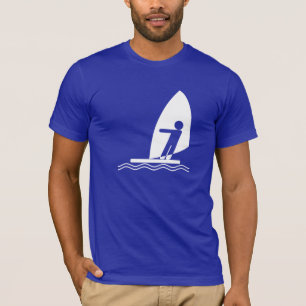 T-shirts Windsurfing azul