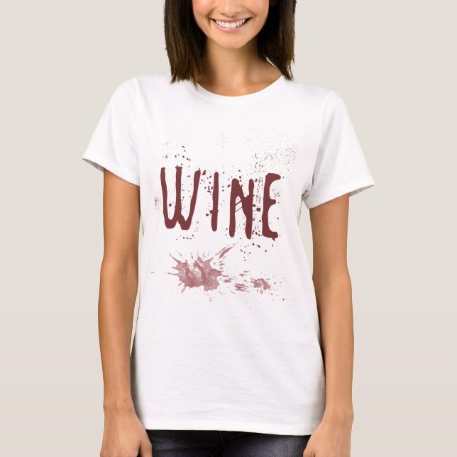 T-shirts Wine Ver. 2 (Frente)