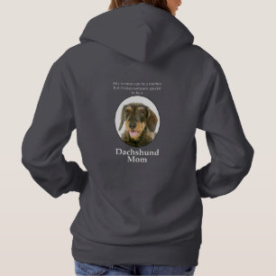 T-shirts Wirehaired Dachshund Mãe Hoodie