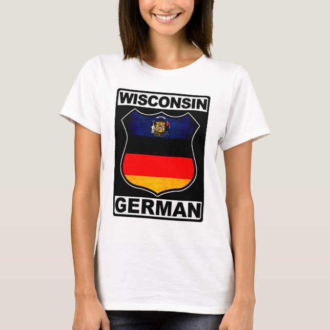T-shirts Wisconsin American Tee (Frente)