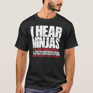 T-shirts Wisconsin Ninjas - parte dianteira