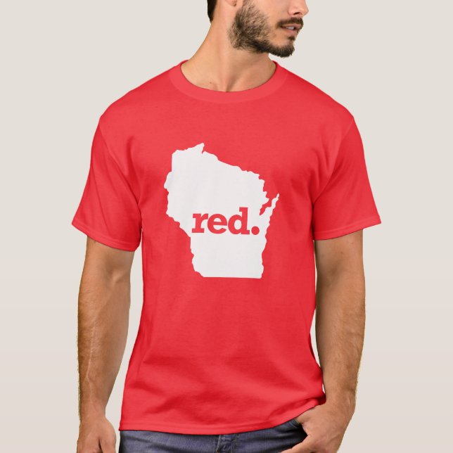 T-shirts Wisconsin Republican (Frente)