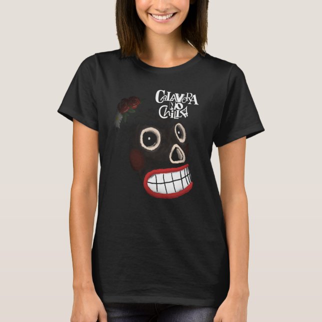 T-shirts with skull drawings (Frente)