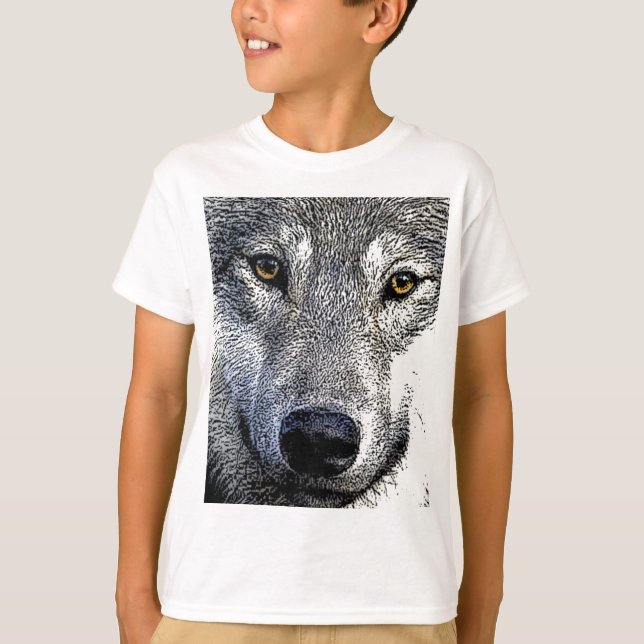 T-shirts Wolf Eyes (Frente)