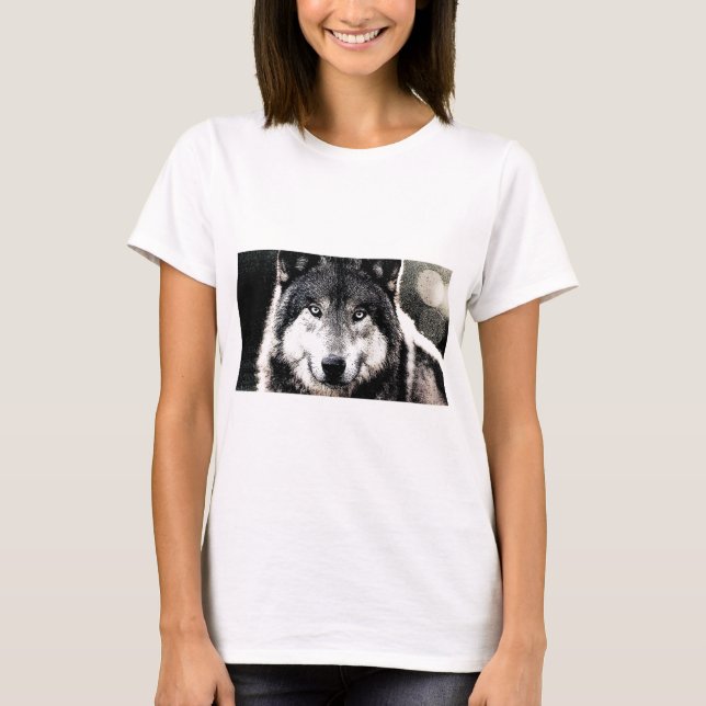 T-shirts Wolf Eyes (Frente)