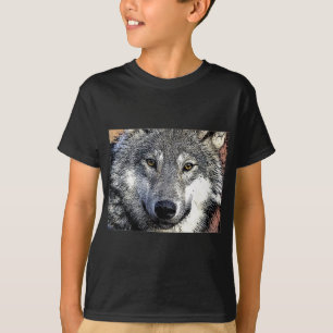 T-shirts Wolf Eyes Trabalho de arte