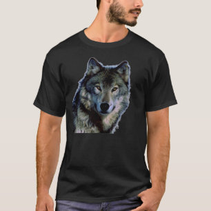 T-shirts Wolf Portrait T Shirts