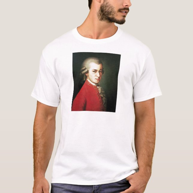 T-shirts Wolfgang Amadeus Mozart (Frente)