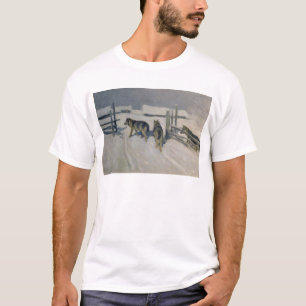 T-shirts Wolfs, a noite do inverno, c.1910