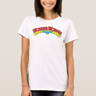 T-shirts Wonder Woman 1987 Comic Book Logo