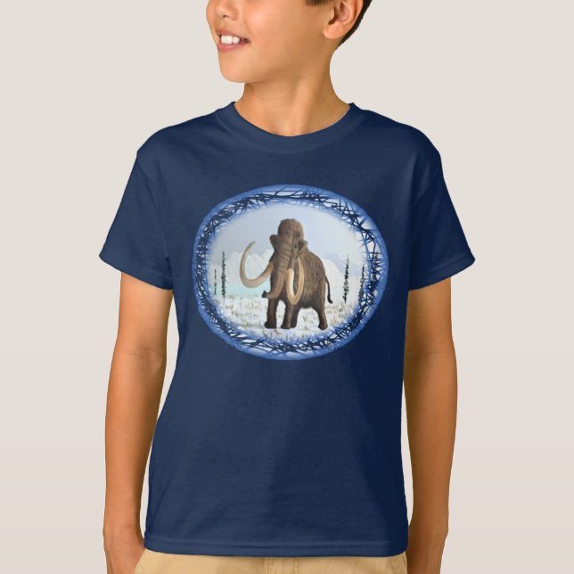 T-shirts Wooly Mammoth (Frente)