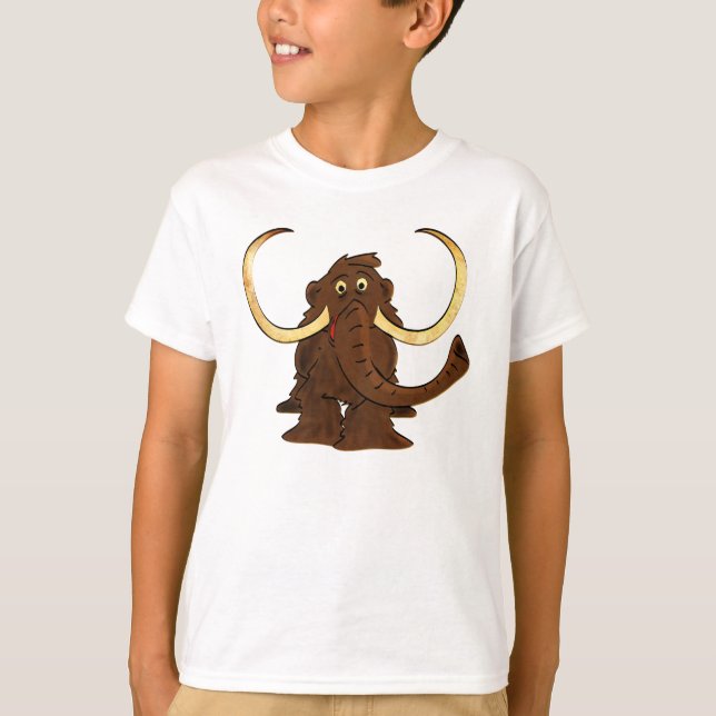 T-shirts Wooly Mammoth (Frente)