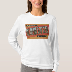 T-shirts Wooster, letra ScenesWooster de OhioLarge, OH