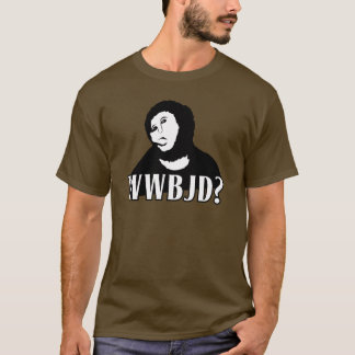 T-shirts WWBJD? - Que o animal Jesus faria?
