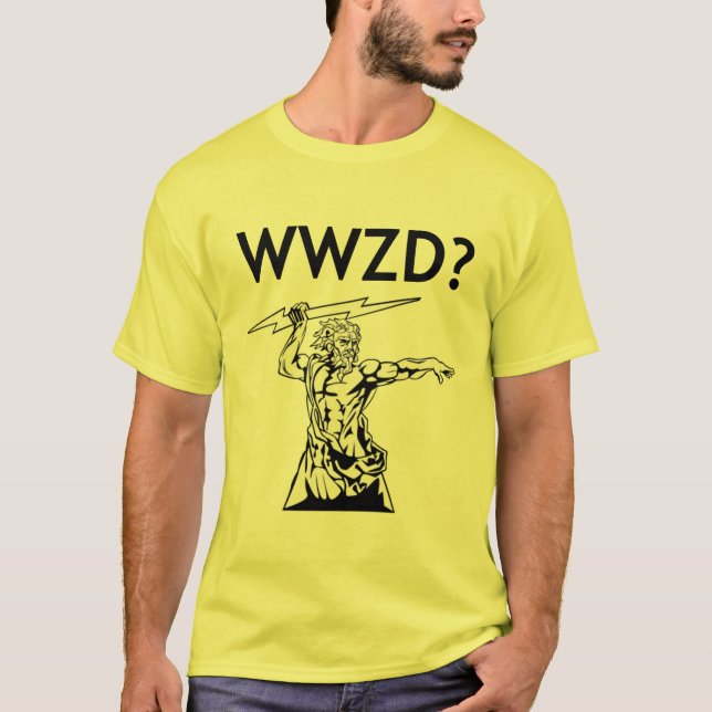 T-shirts WWZD - T claro (Frente)