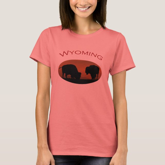 T-shirts Wyoming (Frente)