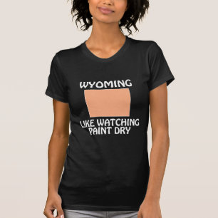 T-shirts Wyoming - Como Observar a Pintura Secar