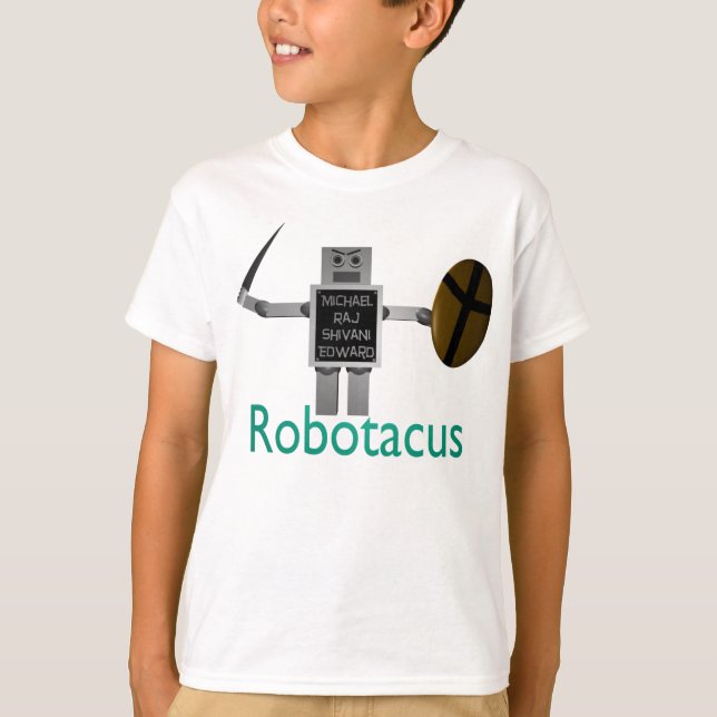 T-shirts WYRA 2008 FLL - Robotacus (Frente)