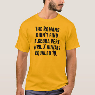 T-shirts X iguala sempre 10