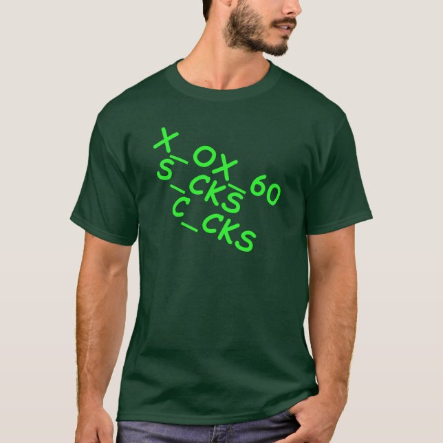 T-SHIRTS X_OX_60 S_CKS C_CKS (Frente)