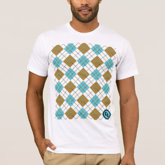 T-shirts Xadrez de Argyle do CL