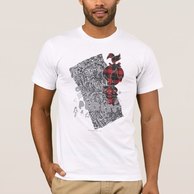 T-shirts XADREZ Punk PEBBLES™ (Frente)