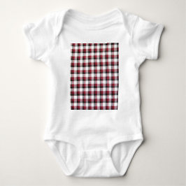 T-shirts Xadrez Vermelho Branco e Preto Estilo