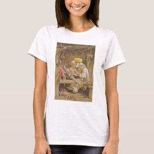 T-shirts Xailes da caxemira: Tecelagem, 1863 (chromolitho)