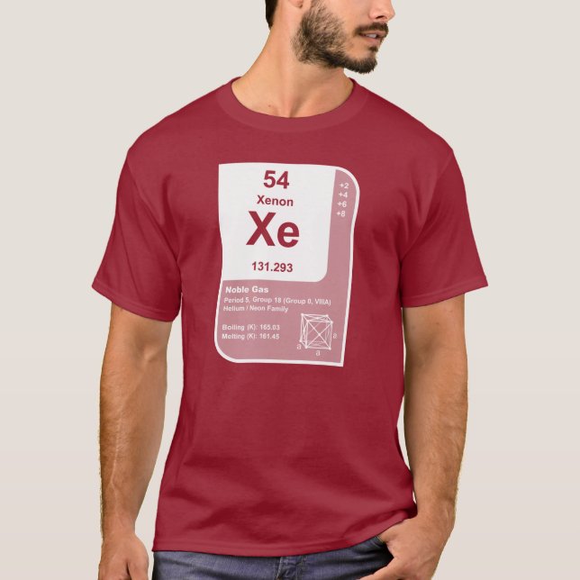 T-shirts Xénon (Xe) (Frente)